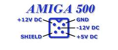 Amiga 500 PSU OLED Digital Black US