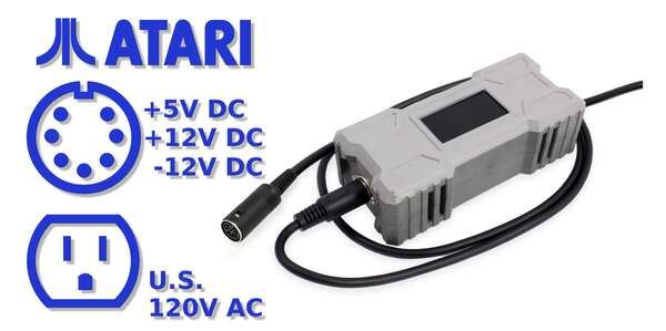 RetroPower PSU Atari 520ST US