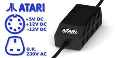 Atari 520ST PSU Modern Black UK