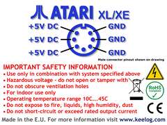 Atari XL/XE PSU Modern Gray AU