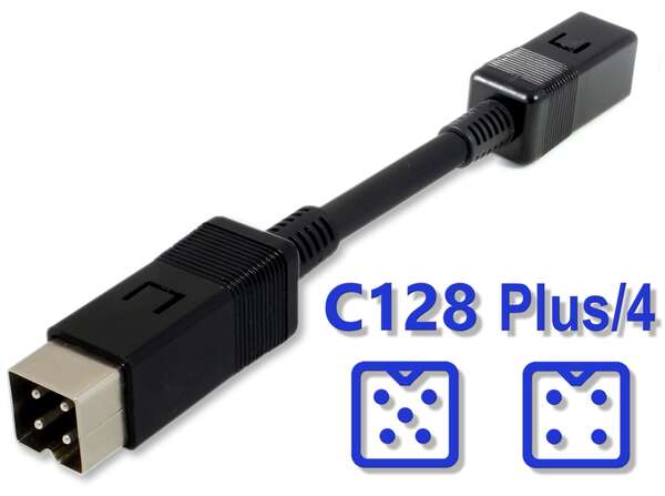 C128-Plus/4 PSU Adapter