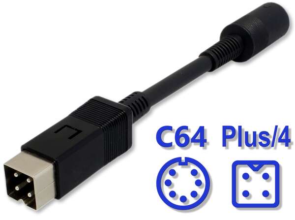 C64-Plus/4 PSU Adapter