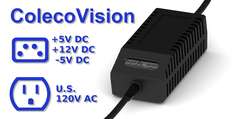 ColecoVision PSU Modern Black US