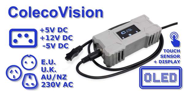 RetroPower PSU ColecoVision OLED Digital International