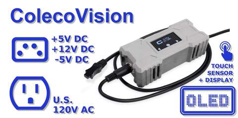 RetroPower PSU ColecoVision OLED Digital US