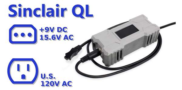 RetroPower PSU Sinclair QL US